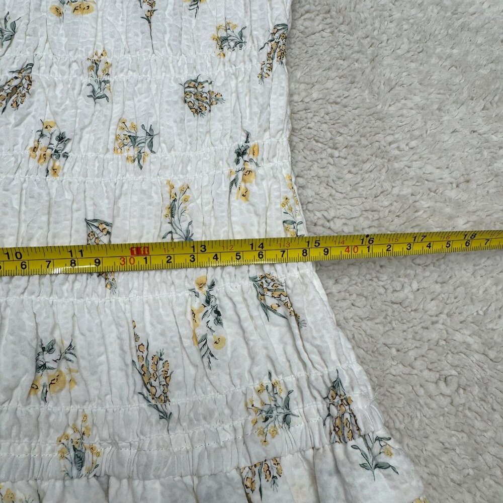Rails Dion Mid Dress White Yellow Amaryllis Sleeveless Women's, Size L NWOT - Picture 9 of 9